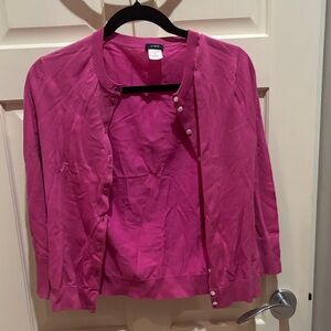 J. Crew Fuchsia Women's Cardigan
